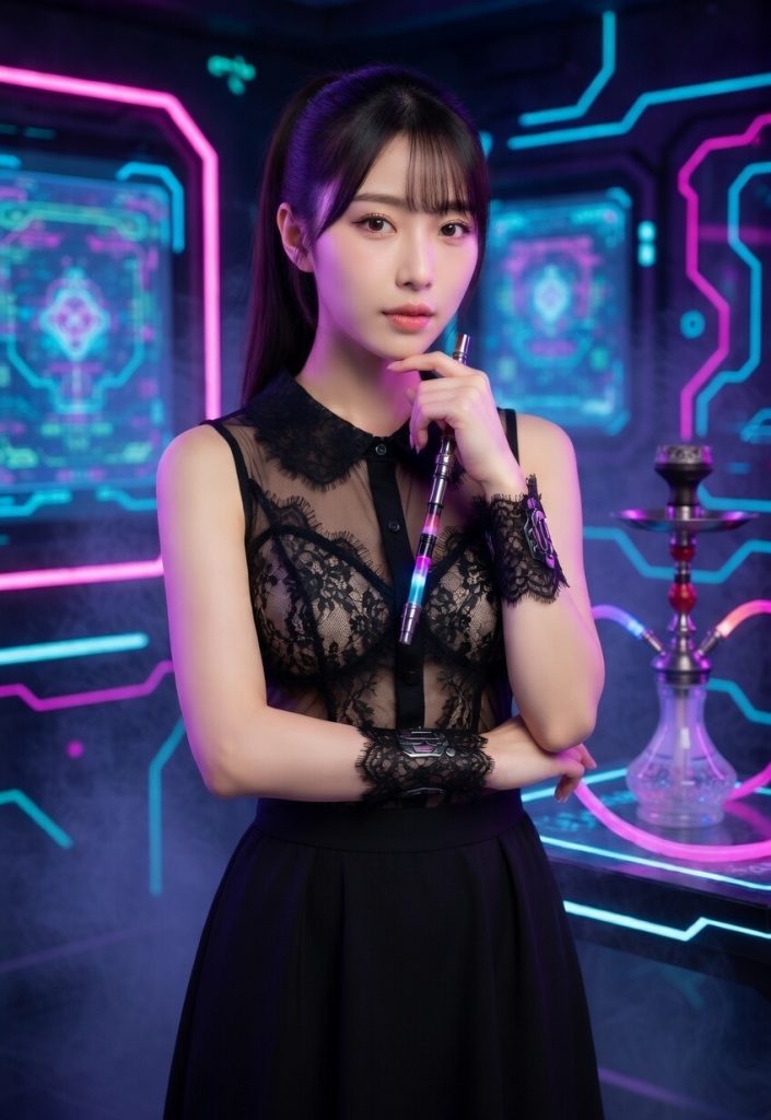 シーシャが似合う女